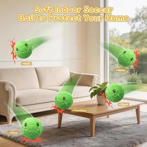 Silent Football Elastic Cuddle Friendly Safe Interactive — view 4