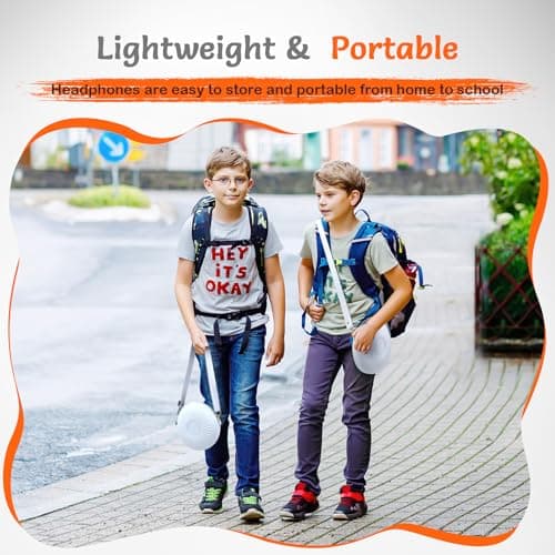 TONOSHARK Kids Headphones Wired, Toddler Headphones with Microphone — view 5
