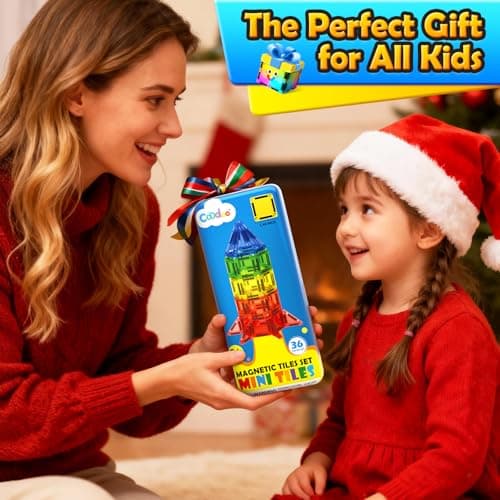 Magnetic Tiles Travel Essential Toys-Magnetic Blocks Building Kids Toys — view 5