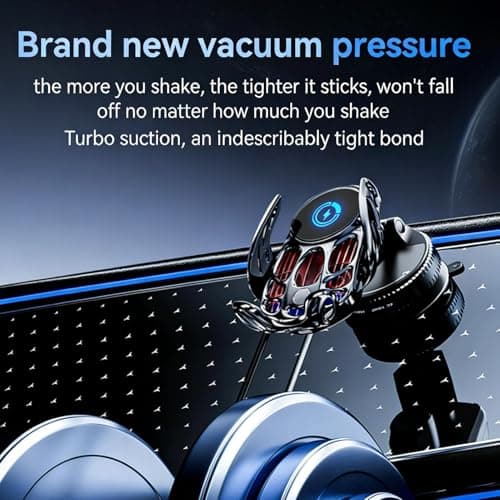 Wireless Charger for Car Suction Cup Dashboard Cradles — view 4