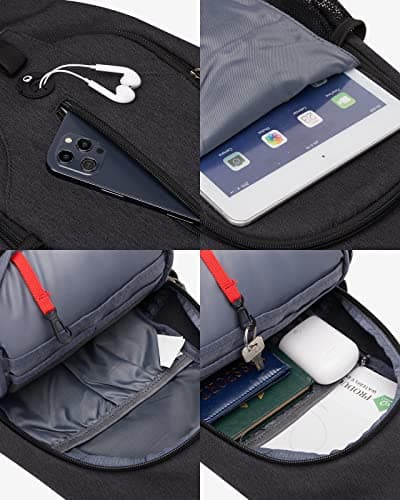 Waterfly Sling Backpack with Phone Pocket, Crossbody Bag for Men Women — view 4