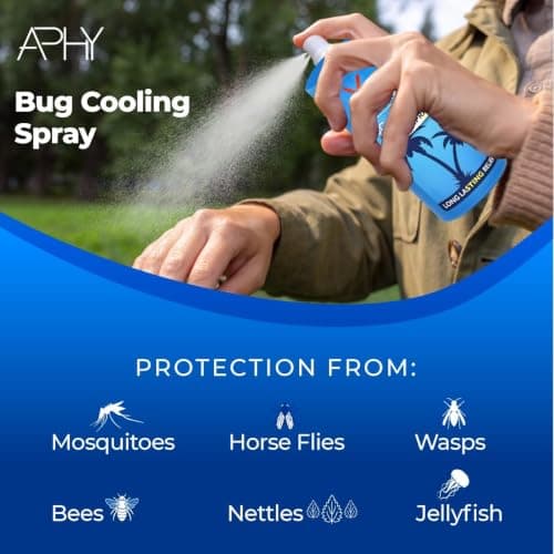 Mosquito & Insect Repellent Spray 70ml – 3 Pack | After Bite Cooling Spray for Bites & Stings | Anti-Itch, Fast-Absorbing Formula | Skin Safe Protection from Flying Insects — view 5