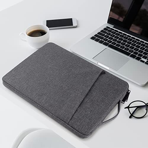 Chelory 15.6 Inch Laptop Sleeve for 16 Inch New MacBook Pro/Max 2019-2026, Laptop Case for 15.6 Inch Notebook Computer Ultrabook Protective Cover Bag Water Resistant Bag with Handle, Dark Gray — view 6