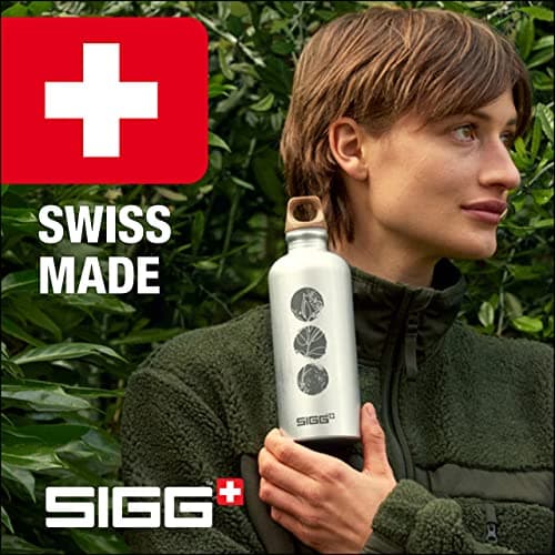 Sigg - Aluminium Water Bottle - Traveller MyPlanet Black - Suitable For Carbonated Beverages - Leakproof - Lightweight - BPA Free — view 5