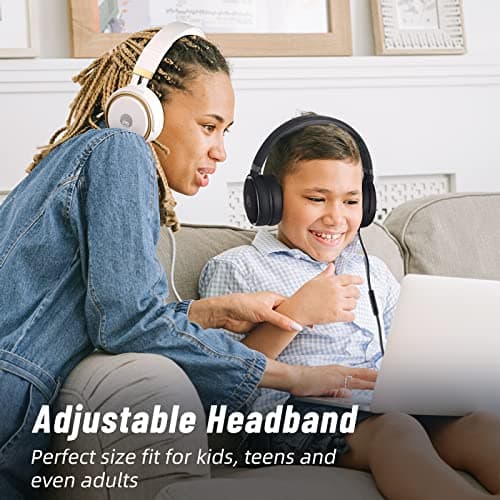 Rockpapa Circle ONE Foldable Kids Headphones Wired with Microphone &3.5mm — view 5