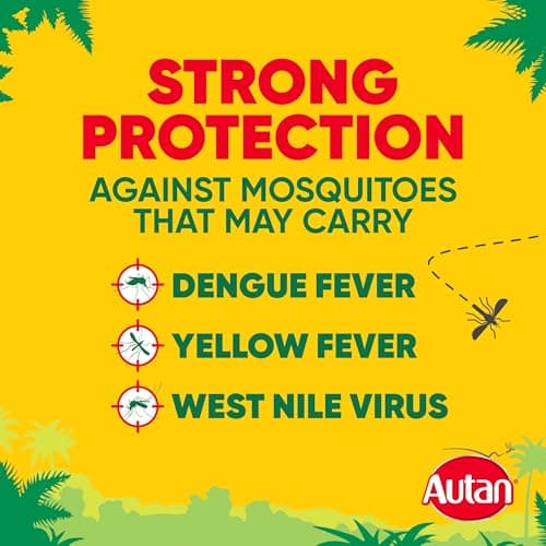Autan Active Mosquito & Insect Repellent Spray, Travel Essentials, DEET Formula, Up to 6 Hours Protection against Mosquitoes, 100 ml — view 4