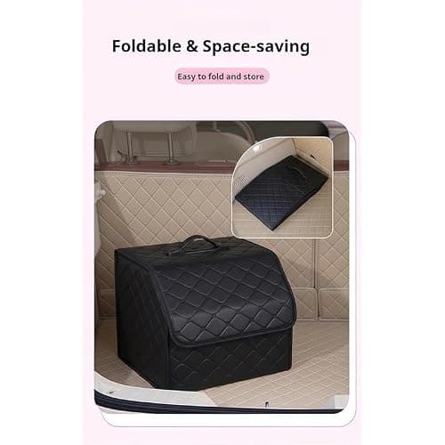 Leather Car Boot Storage Organiser for Lexus CT/GS/LS/ES — view 6
