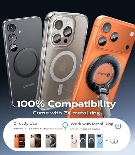 VICSEED for MagSafe Car Mount 55+KG Strongest Suction Phone Holder for Cars — view 6