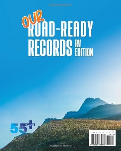 Our Road Ready Records: RV and Camping Edition | Couples Travel | Planner | Log Book | Personal Affairs Portfolio — view 2