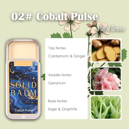 gcdat 3 Pack Solid Perfume Balms Set Portable Pocket Balm Perfect for Travel Use Natural Fresh Fragrance Perfume for Women — view 3