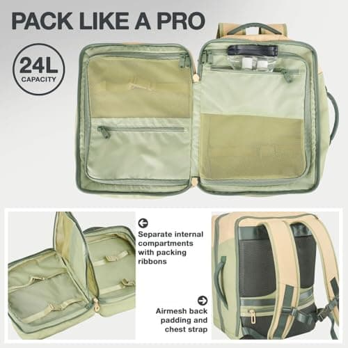 Cabin Max Under Seat Ryanair Cabin Bag 40x30x20 Luggage - Travel Backpack — view 6