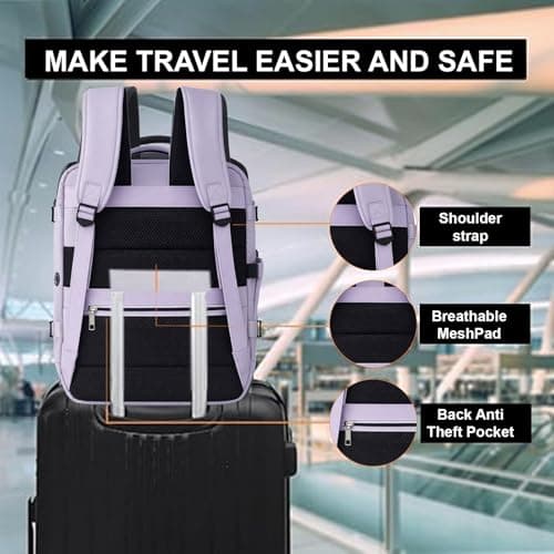 Ryanair Cabin Bags 40x30x20 Underseat Backpack 24L Travel Bag. — view 5