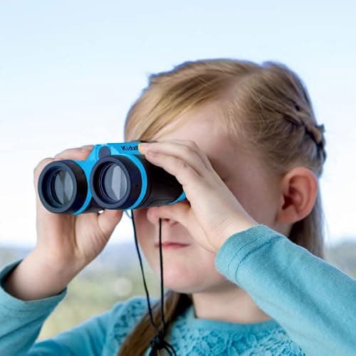 Adventure Kidz Outdoor Exploration Kit, Children’s Binoculars, Flashlight, Compass, Fox Whistle, Magnifying Glass, Backpack. Great Gift Set for Educational, Pretend Play, Ages 3+ Boys Girls (Blue) — view 5