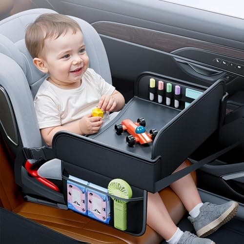 Kids Car Tray Snack Table Laptop Cup Lap — view 2