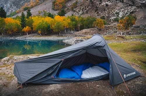 Lifeventure 100% Cotton Sleeping Bag Liner Lightweight Camping Sheet — view 3