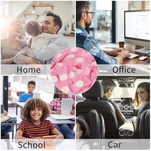 Classycoo Compressed Towel, 100 PCS Disposable Face Wipes, portable Tablets Cotton Tissue for Travel, Camping, Hiking, Sport, Beauty Salon, Home Hand Cleaning and Outdoor Activities, Pink — view 6