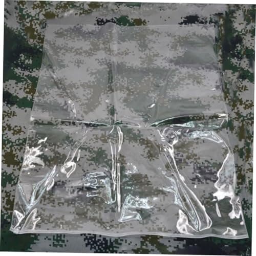 GARVALON Sealable Map Bag Medium Portable File Folder Organizer for Hiking and Outdoor Use Thick Transparent Storage Pouch for School Documents and Business Cards — view 3