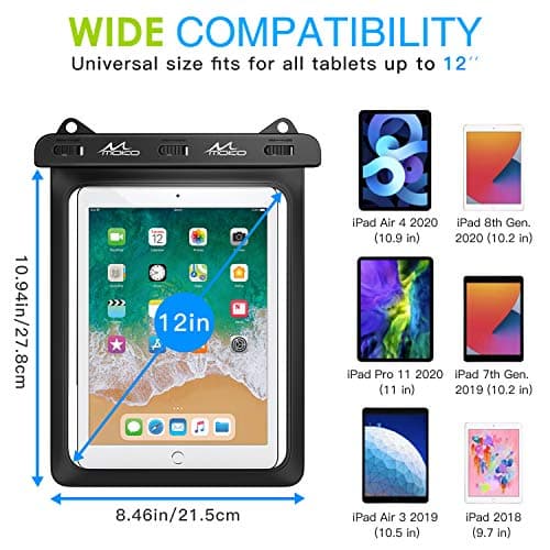 MoKo Waterproof Tablet Case, IPX8, for Devices up to 12 Inches — view 3