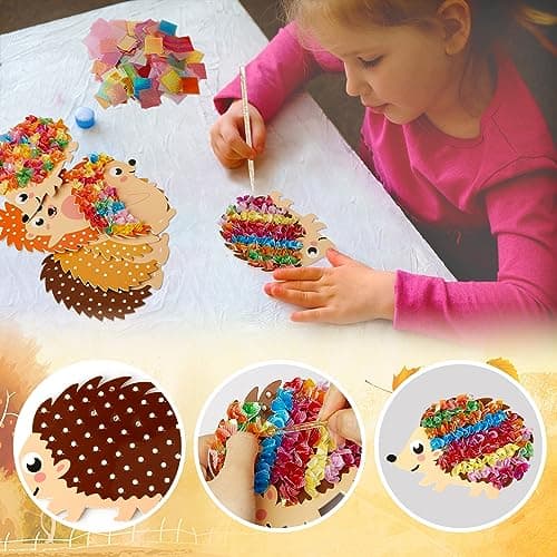MONCAP 9set Autumn Poke Art Craft Set for Kid Creative Activities — view 2