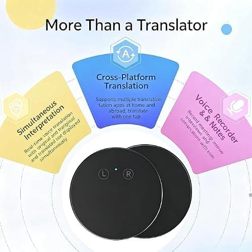 AI Pocket Translator – Real-Time Two-Way Voice Translation (2pcs) — view 4