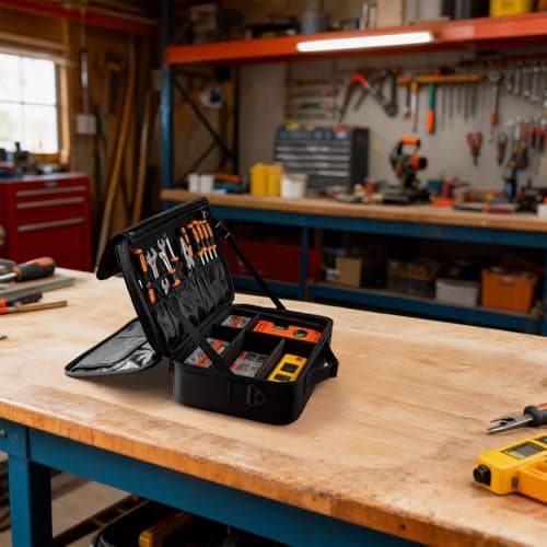 GREENSAPPIRE Tool Bag Organiser with Adjustable Dividers Large Portable — view 4