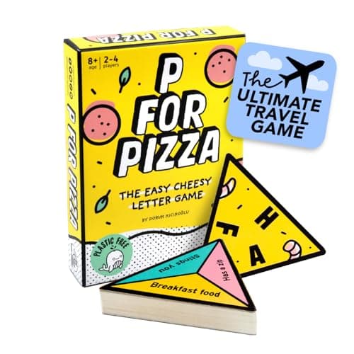 Big Potato P for Pizza – Fast-Paced Word Card Game, Ages 8+, 2-4 Players