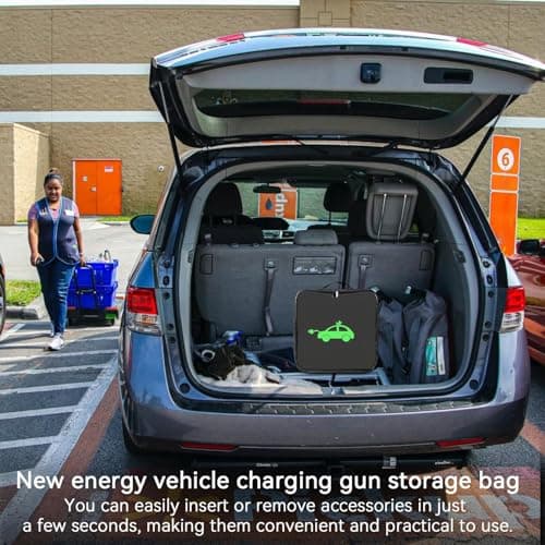 Ev Charging Cable Bag Large Capacity Oxford Fabric Waterproof — view 5