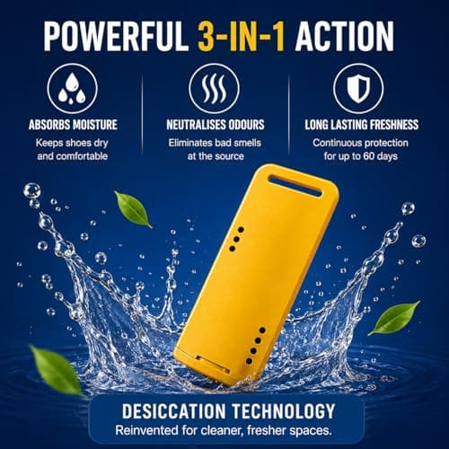 dr.mint Shoe Deodorizer Box 2 Pack (Lemon Yellow) — view 2