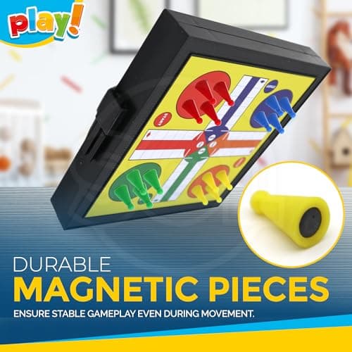 SOL 4 in 1 Travel Games Set - Snakes and Ladders, Chess, Ludo, Draughts — view 6