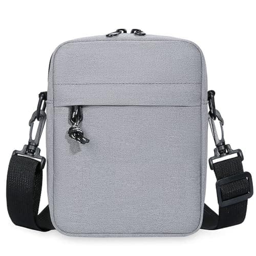 YingStar Mens Shoulder Bag Handbags Small Cross Body Bag Man Side Bag Men Casual Sling Bag Mens Messenger Bag Men Satchel Side Bag Chest Bag Canvas Crossbody Bag for Boys Women Unisex Travel