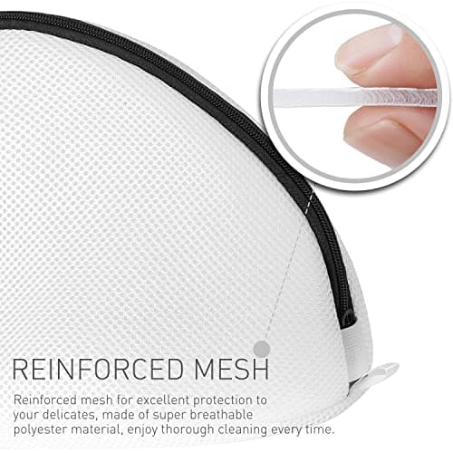 Prezon Premium Laundry Mesh Bag for Shoes or Sneaker, Multi Protection Wash Laundry Net With Durable Zipper Laundry Bag for Travel - 2 Set — view 3
