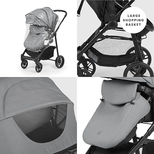 Ickle Bubba Star 3in1 Travel System with Astral Baby Car Seat (Space Grey) — view 5