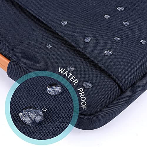 TECOOL 15.6 Inch Laptop Case Bag Waterproof Laptop Sleeve 15.6+,Dark Blue — view 6