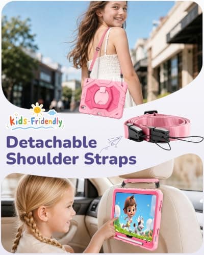 FINTIE Kids Case for iPad A16 11th Gen 11 Inch & iPad 10th Gen 10.9 Inch — view 5