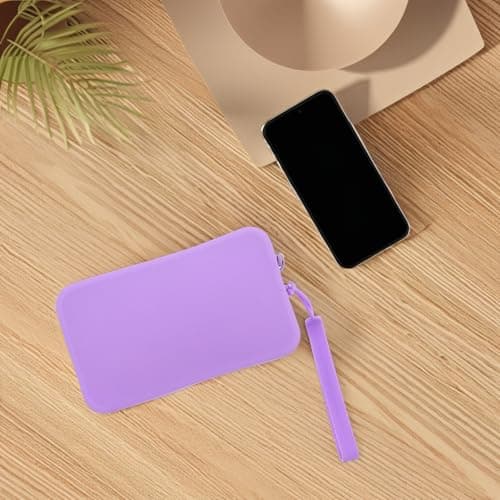 SHERCHPRY Silicone Makeup Bag Small, Cosmetic Pouch Travel Organizer — view 5