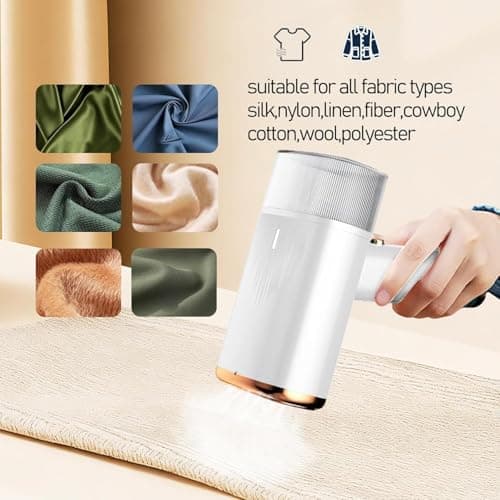 Clothes Steamer,Garment Steamer for Wrinkle Removal,20s Fast Heat,Detachable 110ml Water Tank Portable Handheld Steamer Clothing for Home,Office,Travel — view 6
