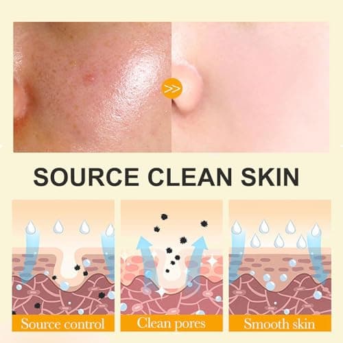 2 Pcs Turmeric Face Wash with Brush & Turmeric Kojic Acid Cleansing Pads, Skin Care Set for Deep Cleansing and Brightening, Exfoliating, Pore Cleansing Facial Kit for Radiant Skin, for All Skin Types — view 5