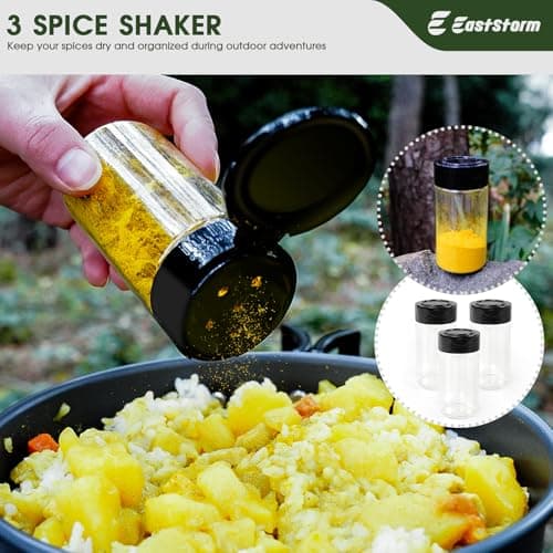 E EASTSTORM Mini Camping Accessories Kitchen Utensil Set — view 6