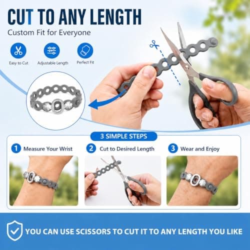 4 PC Modular Straps,Flexible Multi-Tool,80 Pound Load,18" lengths,Gear Strap,Reusable Multitool Utility Gear Ties for Camping,Outdoor Adventure,Luggage,Tool Organization,Travel,EDC（Grey） — view 2