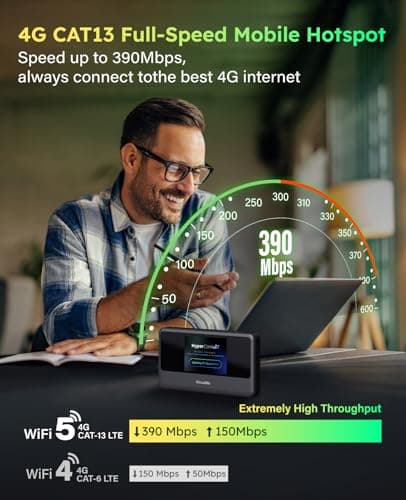 GlocalMe MeowGo G40Pro 4G Portable WiFi Hotspot with AI HyperConn — view 2