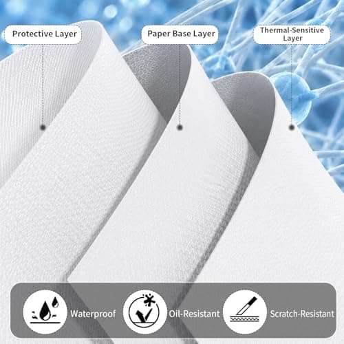 100 Sheets A4 Thermal Printer Paper Folding A4 Printer Paper 65gsm — view 3