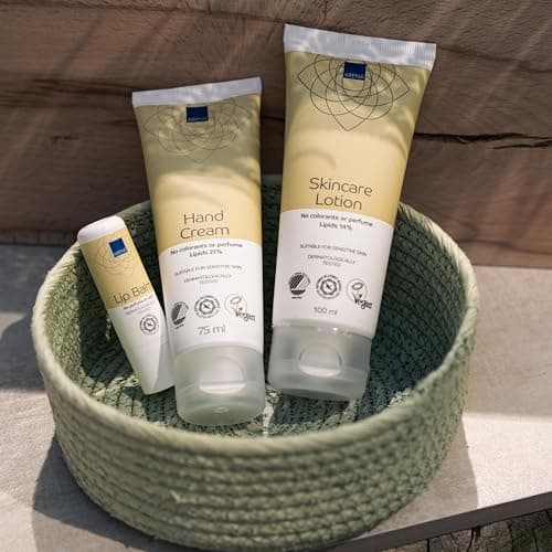 Abena Hand Cream | 75ml | Hand Moisturiser for Sensitive and Dry Hands | Fragrance Free Hand Lotion | Hand and Nail Cream Containing 21% Lipids and Glycerin | Hand Cream for Very Dry Hands — view 5