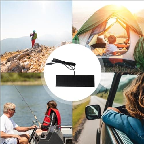 Portable 5W Solar Charger 5V USB C, Solar Panel for Phone Power Bank — view 4