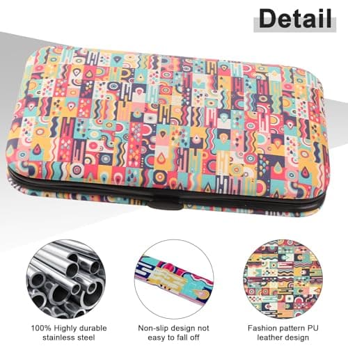 Uliya Manicure Set Nail Clipper Kit Professional Pedicure Tools (Bohemia) — view 4
