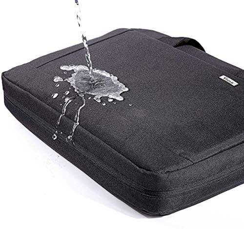 Voova Laptop Bag Case 17 17.3 Inch Computer Sleeve Messenger Bag, Black — view 5