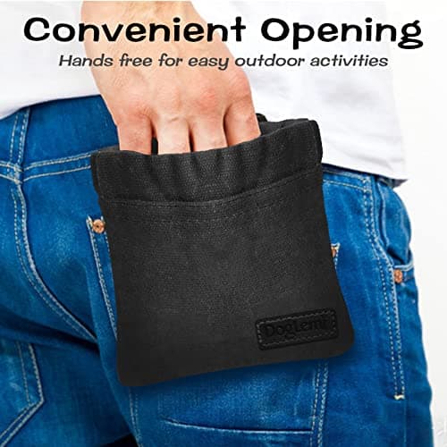 Sheryl&Rain Dog Treat Pouch, Dog Treat Bag with Carabiner, Magnetic Closure — view 5