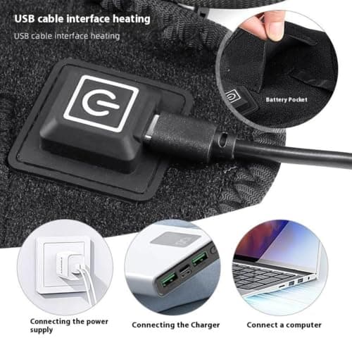 Heated Neck Warmer Heater with 3 Temperature Settings for Cold Weather — view 2