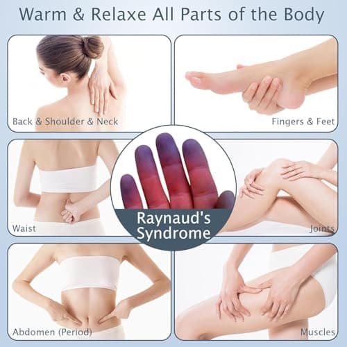 Hand Warmers Rechargeable USB & Reusable 2 Pack for Up to 12 hrs, Portable Electric Hand Warmer Electronic Pocket Heater, Tech Gifts for Men Women Raynauds Golf Skiing Hiking Camping Climbing Fishing — view 6