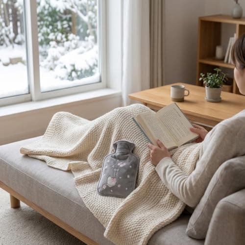 4Pcs Small Hot Water Bottle, Portable and Soft Hot Water Bottle — view 4