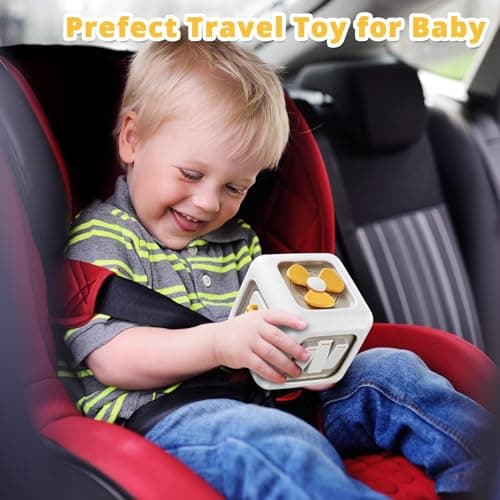 lerrbo Busy Cube Sensory Toy for Babies 6M+, 1PCS — view 4